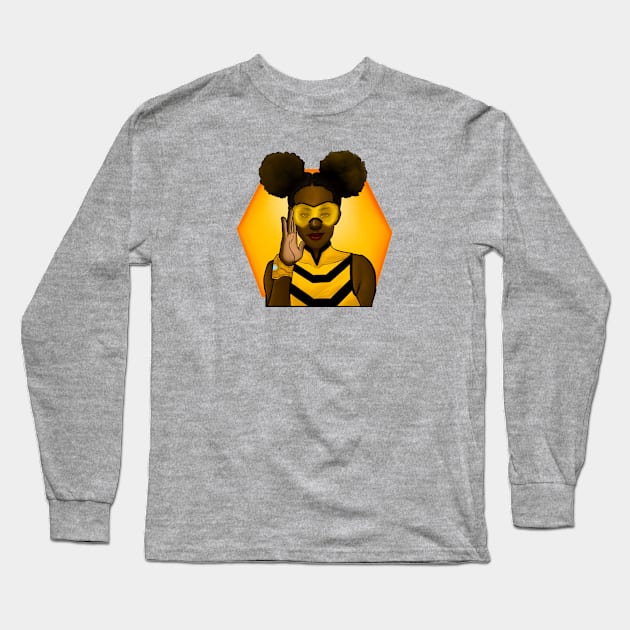 Bumblebee Long Sleeve T-Shirt by Christian Carroll